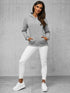 Geometrischer Damen Hoodie | Moderner Streetwear Pullover